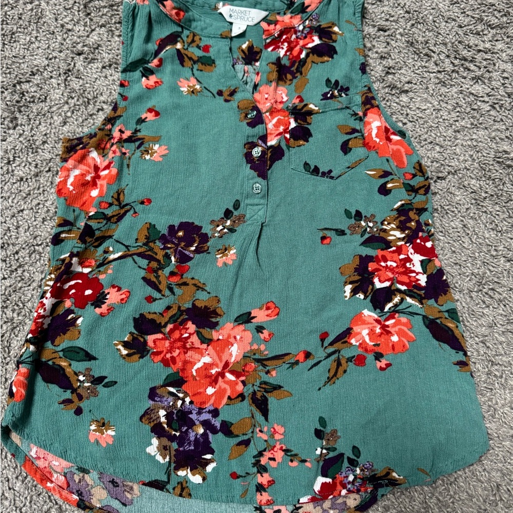 Market&spruce tank top women’s small